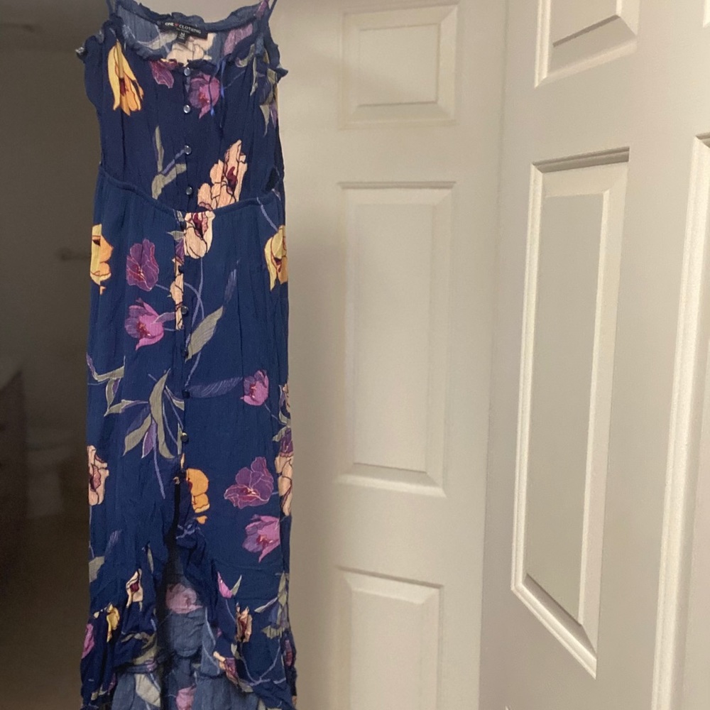 Blue dress